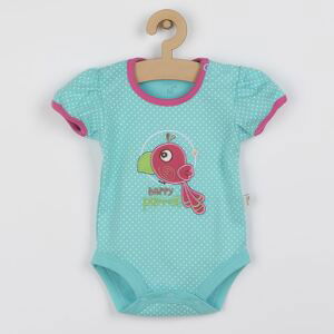 Kojenecké letní body Koala Summertime happy Varianta: tyrkysová/62 (3-6m)