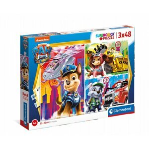 Dudlu Puzzle 3x48 dílků Maxi - Paw patrol