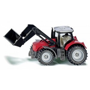 SIKU Blister - Massey Ferguson s předním nakladačem