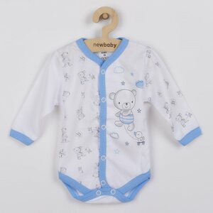 Kojenecké celorozepínací body New Baby Bears Varianta: modrá/50