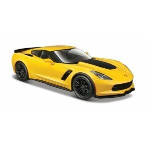 Dudlu Maisto - 2015 Corvette Z06, žlutá, 1:24