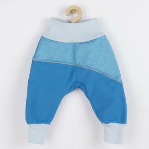 Softshellové kojenecké kalhoty New Baby Varianta: modrá/80 (9-12m)