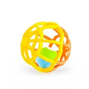 BABY MIX Interaktivní svítící a hrající chrastítko Balónek Varianta: Baby Mix - žlutá