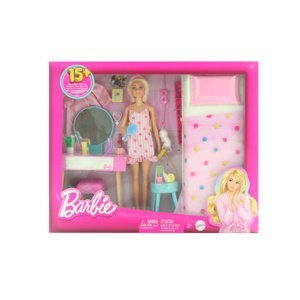 Barbie ložnice s panenkou HPT55