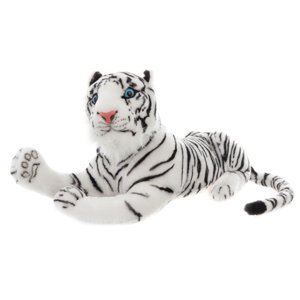 Dudlu Plyš tygr bílý 55 cm