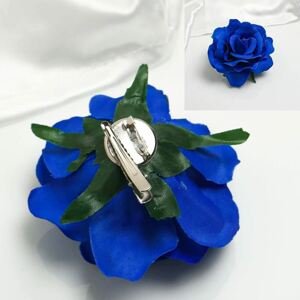 Dudlu Sponka s růží - modrá