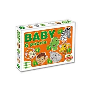 DOHANY Dětské Baby puzzle Varianta: oranžová