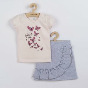 Kojenecké tričko se sukýnkou New Baby Butterflies Varianta: růžová/68 (4-6m)