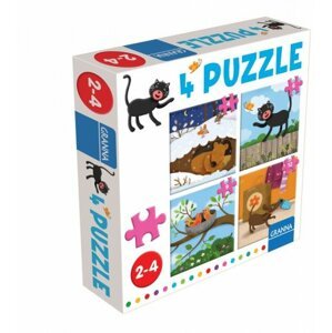 Granna 4 puzzle - kočka