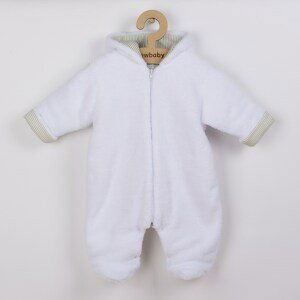 Luxusní dětský zimní overal New Baby Snowy collection Varianta: bílá/68 (4-6m)