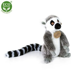 RAPPA Plyšový lemur 22 cm ECO-FRIENDLY
