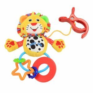 Dětská dílna Baby Mix Power Tool žlutá - dle obrázku Varianta: Plyšová hračka s chrastítkem Baby Mix gepardík - žlutá