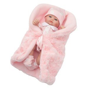 Berbesa Luxusní dětská panenka-miminko Varianta: Berbesa Anička 28cm - růžová