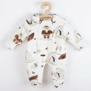 Kojenecký Wellsoft zimní overal New Baby Eskimo Varianta: bílá/74 (6-9m)