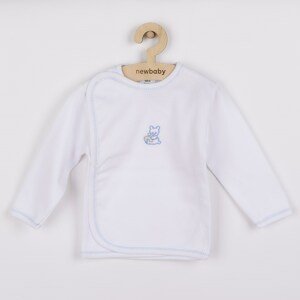 Kojenecká košilka s vyšívaným obrázkem New Baby Varianta: modrá/62 (3-6m)