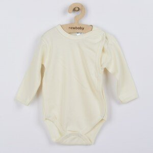 Kojenecké body celorozepínací New Baby Classic Varianta: béžová/56 (0-3m)