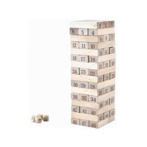 VOGadgets Rodinná hra Dřevěná věž - JENGA
