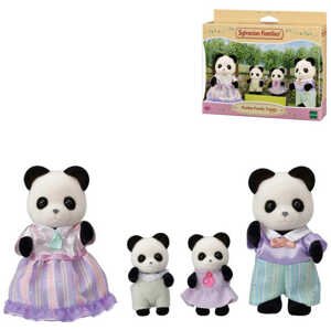Sylvanian Families rodina pandy set 4 figurky pandí rodinka v krabici