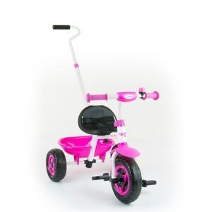 Dětská tříkolka Milly Mally Boby TURBO Varianta: pink - růžová
