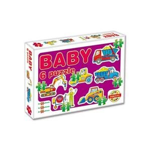 DOHANY Dětské Baby puzzle Varianta: fialová