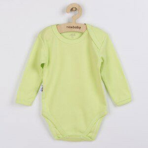 Kojenecké body s dlouhým rukávem New Baby Pastel Varianta: zelená/74 (6-9m)