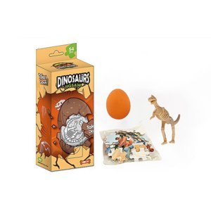 Dudlu Puzzle 30 dílků dino + vejce s kostrou dinosaura