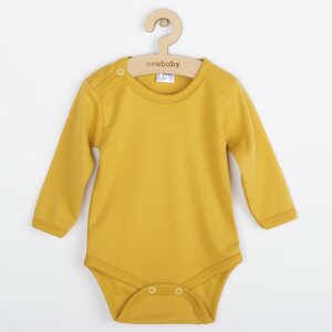 Kojenecké body New Baby Classic II Varianta: hořčicové - žlutá/80 (9-12m)