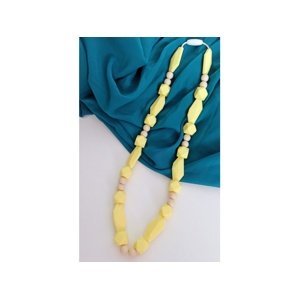 MIMIKOI - Kojící korále hravé tvary žluté