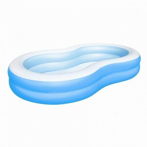 Dudlu Nafukovací bazén laguna modrý - 262x157x46 cm