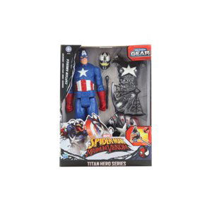 Avengers Figurka Captain America s power fx příslušenstvím