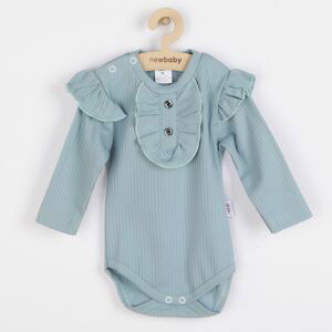 Kojenecké body New Baby Stripes Varianta: ledově - modrá/86 (12-18m)