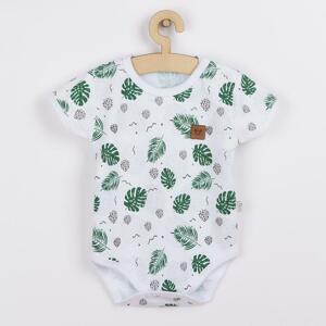 Kojenecké body s krátkým rukávem Koala Nature Varianta: zelená/68 (4-6m)