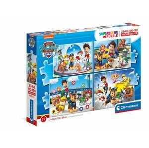 Dudlu Puzzle 20+60+100+180 dílků - Paw Patrol