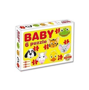 DOHANY Dětské Baby puzzle Varianta: žlutá
