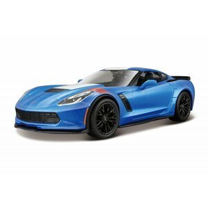 Dudlu Maisto - 2017 Corvette Grand Sport, metal modrá, 1:24