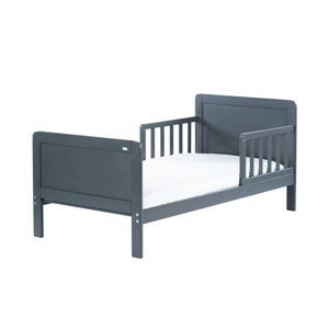 NEW BABY Dětská postel se zábranou Varianta: Drewex Olek 140x70 cm grafit - šedá