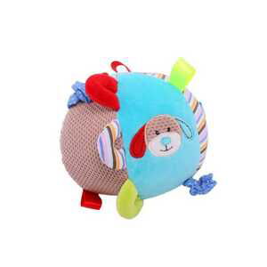 Bigjigs Toys Bigjigs Baby Textilní motorická koule pejsek Bruno