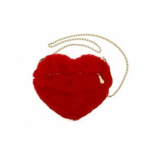 Dudlu Plyšová kabelka - Červené srdce