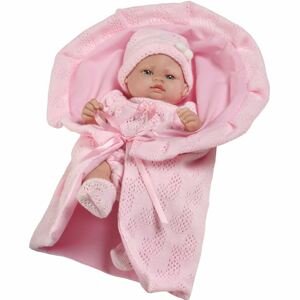 Berbesa Luxusní dětská panenka-miminko Varianta: Berbesa Valentina 28cm - růžová