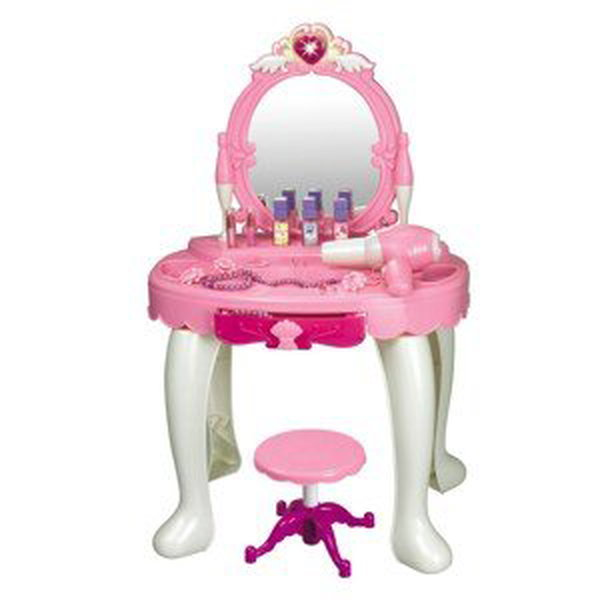 Dětská dílna Baby Mix Power Tool žlutá - dle obrázku Varianta: Dětský toaletní stolek se židličkou Baby Mix Sandra - růžová