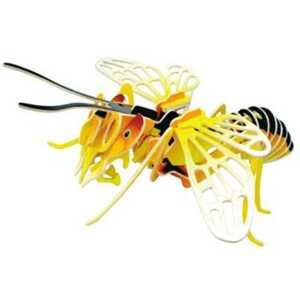 Woodcraft construction kit Woodcraft Dřevěné 3D puzzle barevná včela