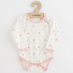 Kojenecké body New Baby Classic II medvídek Varianta: růžová/86 (12-18m)