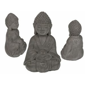 Popron.cz Dekorativní figurka, Buddha, cca 9,5 x 14 cm