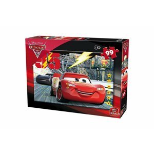 Dudlu Dětské puzzle Disney Cars 99 dílků - Blesk McQueen