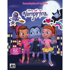 JIRI MODELS Knížka samolepková Vampirina