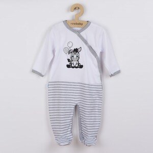 Kojenecký bavlněný overal New Baby Zebra exclusive, vel. 80 (9-12m)