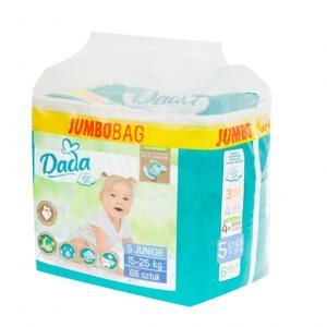 Dětské jednorázové pleny DADA Extra Soft 5 JUNIOR 15-25 kg 68 ks JUMBO BAG