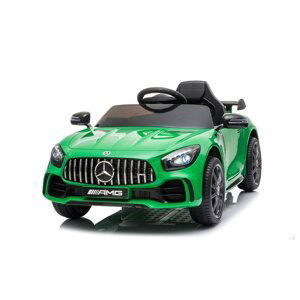 Elektrické autíčko Baby Mix Mercedes-Benz GTR-S AMG green