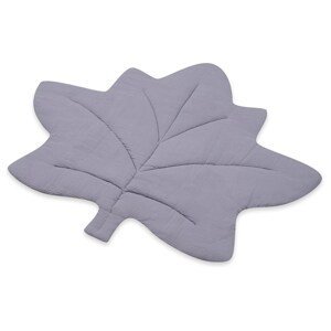Mušelínová hrací deka New Baby Maple Leaf blue