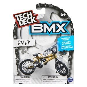 Tech Deck BMX sběratelské kolo Cult zlatá
